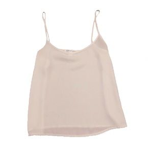 Ambiance Apparel Tank Top, White, Size S